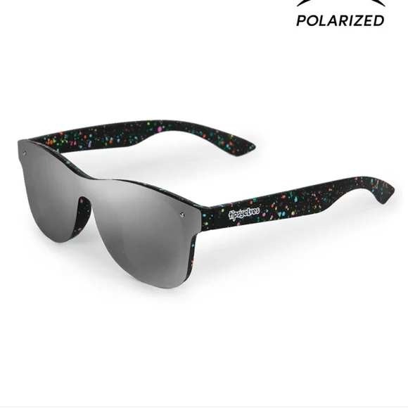 Tipsy Elves Other - Tipsy Elves Neon Nightcrawl Sunglasses‎ Green Case Black Rainbow